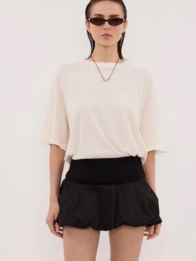 Bubble Hem Skirt